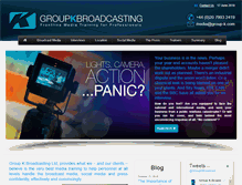 Tablet Screenshot of group-k.com